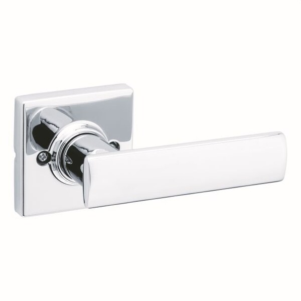 Breton Lever Half Dummy with Square Rose Bright Chrome Finish